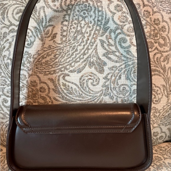 NWOT Rachel Zoe Baguette Bag - so chic and vintage inspired! Chocolate brown - Picture 2 of 3